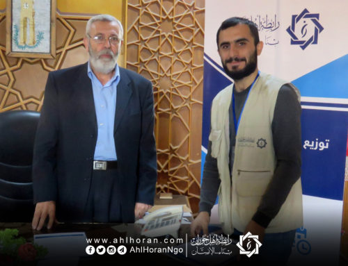 توقيع مذكرة تعاون مع المجلس المحلي لمدينة إدلب
